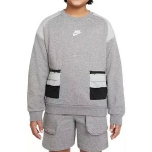 NWT Nike Boys Cargo Pocket Sweatshirt